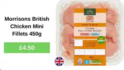 Morrisons Morrisons British Chicken Mini Fillets offer
