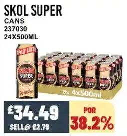 Bestway SKOL Super Cans offer