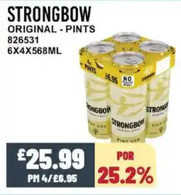 Bestway STRONGBOW Original-pints offer