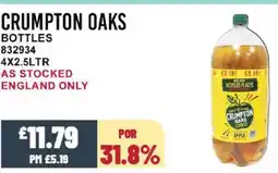 Bestway CRUMPTON OAKS Bottles offer
