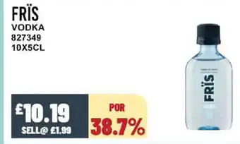 Bestway FRÏS Vodka offer