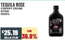 Bestway TEQUILA ROSE S'berry cream offer