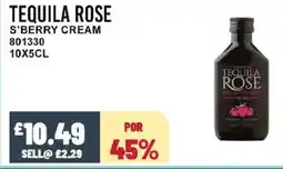 Bestway TEQUILA ROSE S'berry cream offer