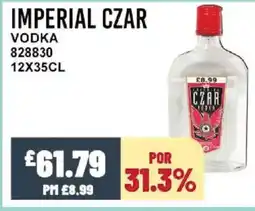 Bestway IMPERIAL CZAR Vodka offer