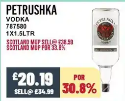 Bestway PETRUSHKA Vodka offer