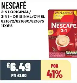 Bestway NESCAFÉ 2in1 original/ 3in1 - original/c'mel offer