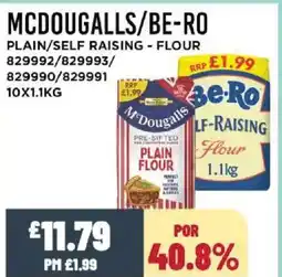 Bestway MCDOUGALLS/BE-RO Plain/self raising - flour offer