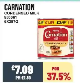 Bestway CARNATION Condensed milk offer