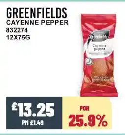 Bestway GREENFIELDS Cayenne pepper offer