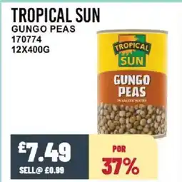 Bestway TROPICAL SUN Gungo peas offer