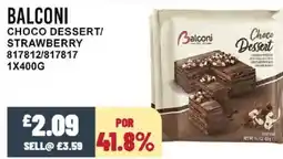 Bestway BALCONI Choco dessert/ strawberry offer