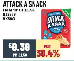 Bestway ATTACK A SNACK Ham 'n' cheese offer