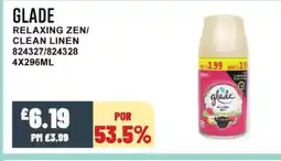 Bestway GLADE Relaxing zen/ clean linen offer