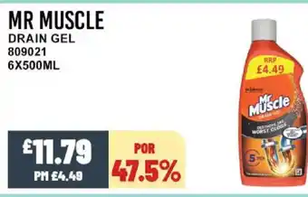 Bestway MR MUSCLE Drain gel offer