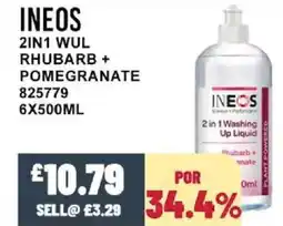 Bestway INEOS 2in1 Wul rhubarb + pomegranate offer