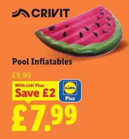 Lidl Pool Inflatables offer