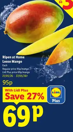 Lidl Ripen at Home Loose Mango offer