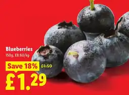 Lidl Blueberries offer