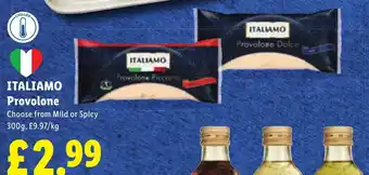 Lidl ITALIAMO Provolone offer