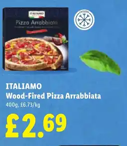 Lidl ITALIAMO Wood-Fired Pizza Arrabbiata offer