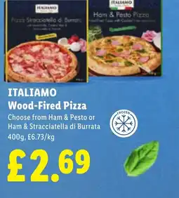Lidl ITALIAMO Wood-Fired Pizza offer