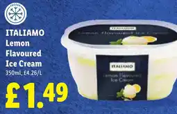 Lidl ITALIAMO Lemon Flavoured Ice Cream offer