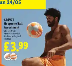 Lidl CRIVIT Neoprene Ball Assortment offer