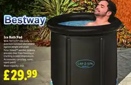 Lidl Ice Bath Pod offer