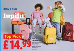 Lidl LUPILU Kids' Suitcase offer