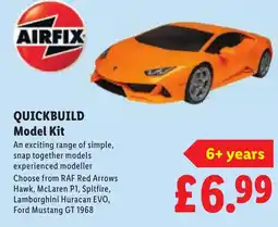 Lidl QUICKBUILD Model Kit offer