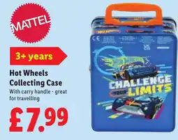 Lidl Hot Wheels Collecting Case offer