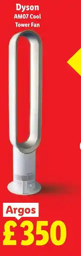 Lidl Dyson AM07 Cool Tower Fan offer