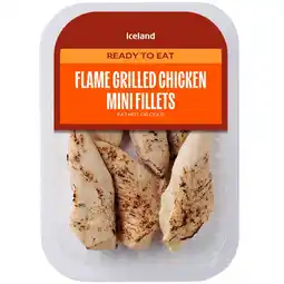 Iceland Iceland Flame Grilled Chicken Mini Fillets 150g offer
