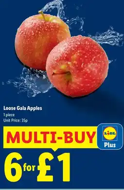 Lidl Loose Gala Apples offer
