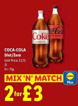 Lidl COCA-COLA Diet/Zero offer