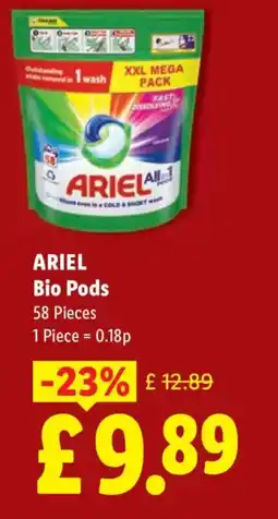 Lidl ARIEL Bio Pods offer