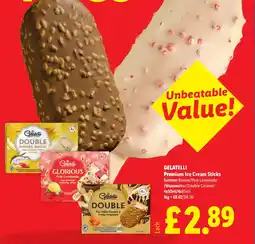 Lidl GELATELLI Premium Ice Cream Sticks offer