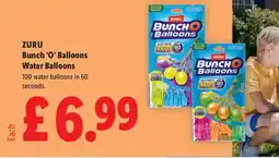 Lidl ZURU Bunch 'O' Balloons Water Balloons offer