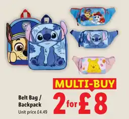 Lidl Belt Bag / Backpack offer