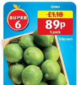 Aldi Limes offer