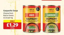 Aldi Gazpacho Soup offer