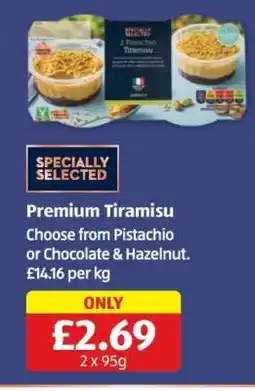 Aldi Premium Tiramisu offer