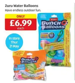 Aldi Zuru Water Balloons offer