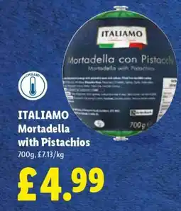Lidl ITALIAMO Mortadella with Pistachios offer