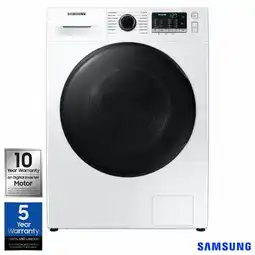 Costco Samsung Series 5 WD80TA046BE/EU, 8kg/5kg, 1400rpm, Washer Dryer, E Rated in White offer