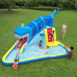 Costco H2OGO! Whales 'n Waves Kids Inflatable Mega Water Park (5+ Years) offer