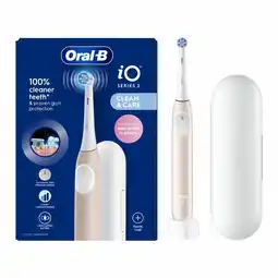 Costco Oral-B iO2 Electric Toothbrush & Travel Case, Pink offer