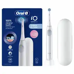 Costco Oral-B iO2 Electric Toothbrush & Travel Case, White offer