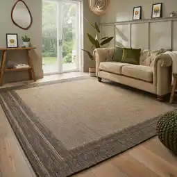 Costco Concept Looms Sumac Beige Brown Indoor Outdoor Rug, in 3 Sizes offer