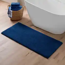 Costco Grandeur Extra Large Blue Bath Runner, 60 x 150 cm offer